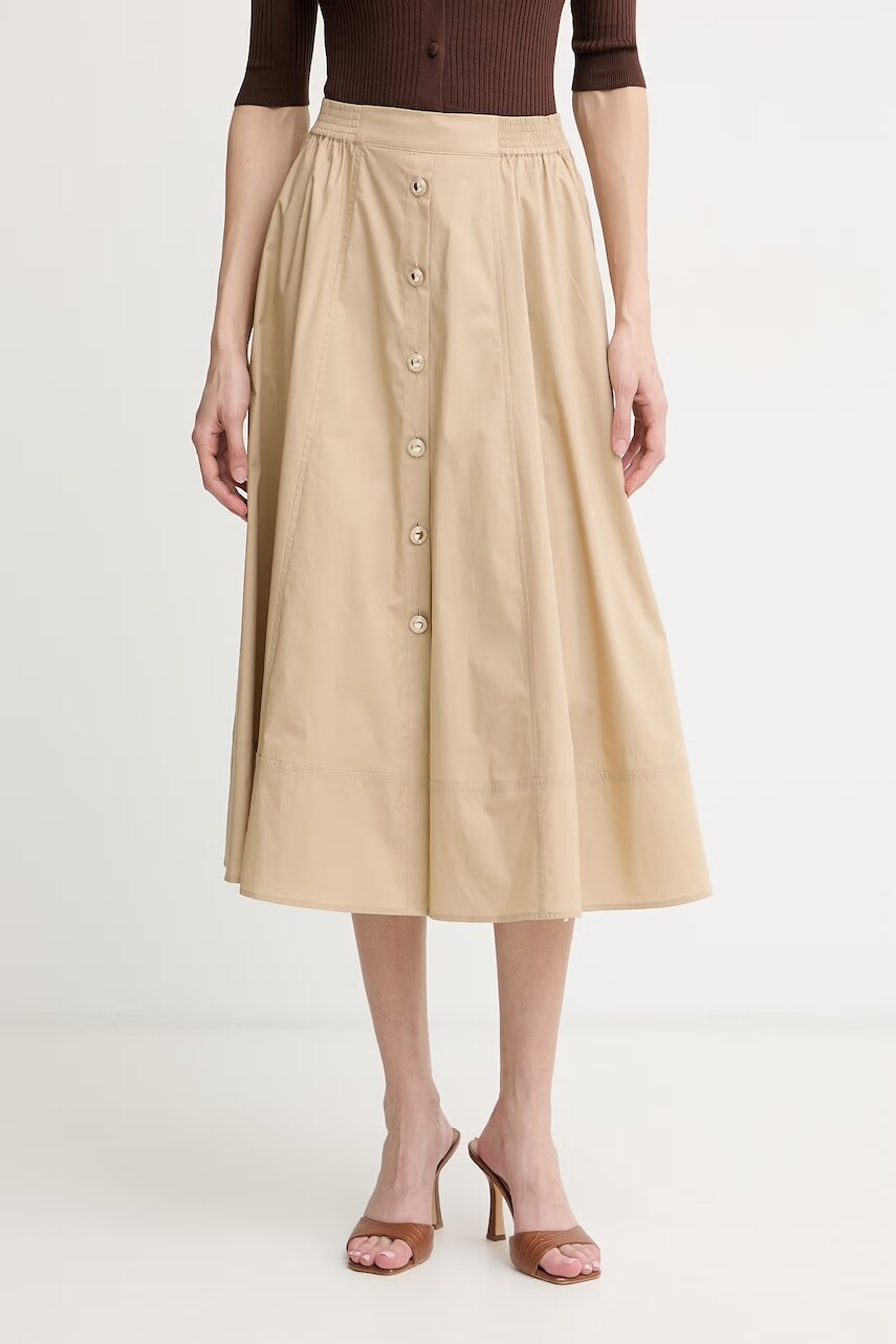 Twinset sukňa bavlnená s elastanom