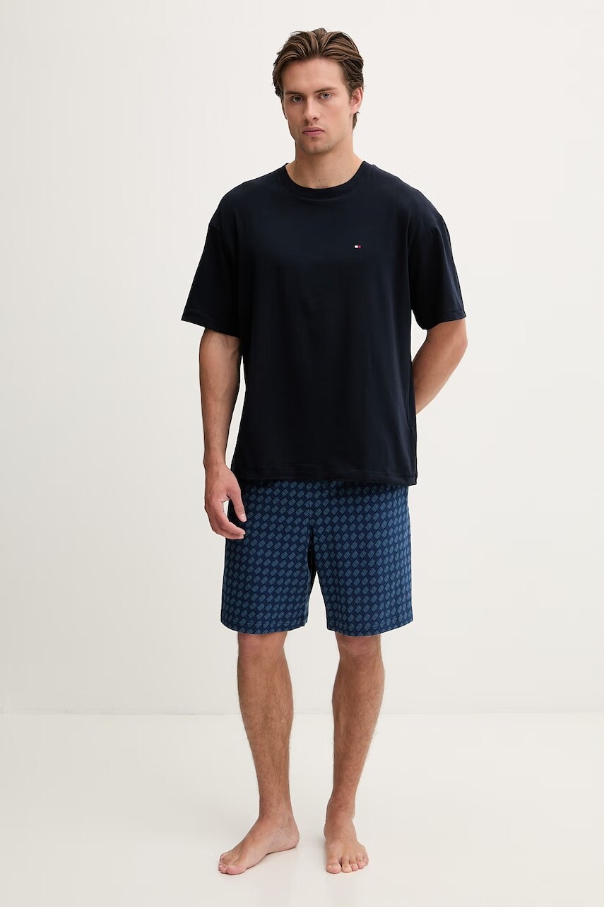 Tommy Hilfiger dvojdielne pyžamo pánske bavlnené s elastanom
