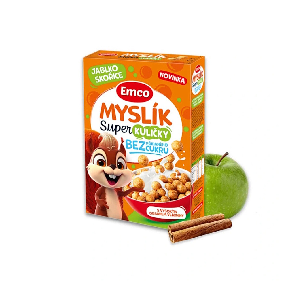 EMCO Myslík super guličky jablko škorice 300 g