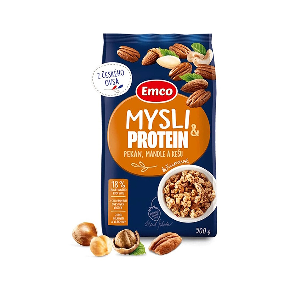 EMCO Müsli proteínové pekan mandle kešu 500 g