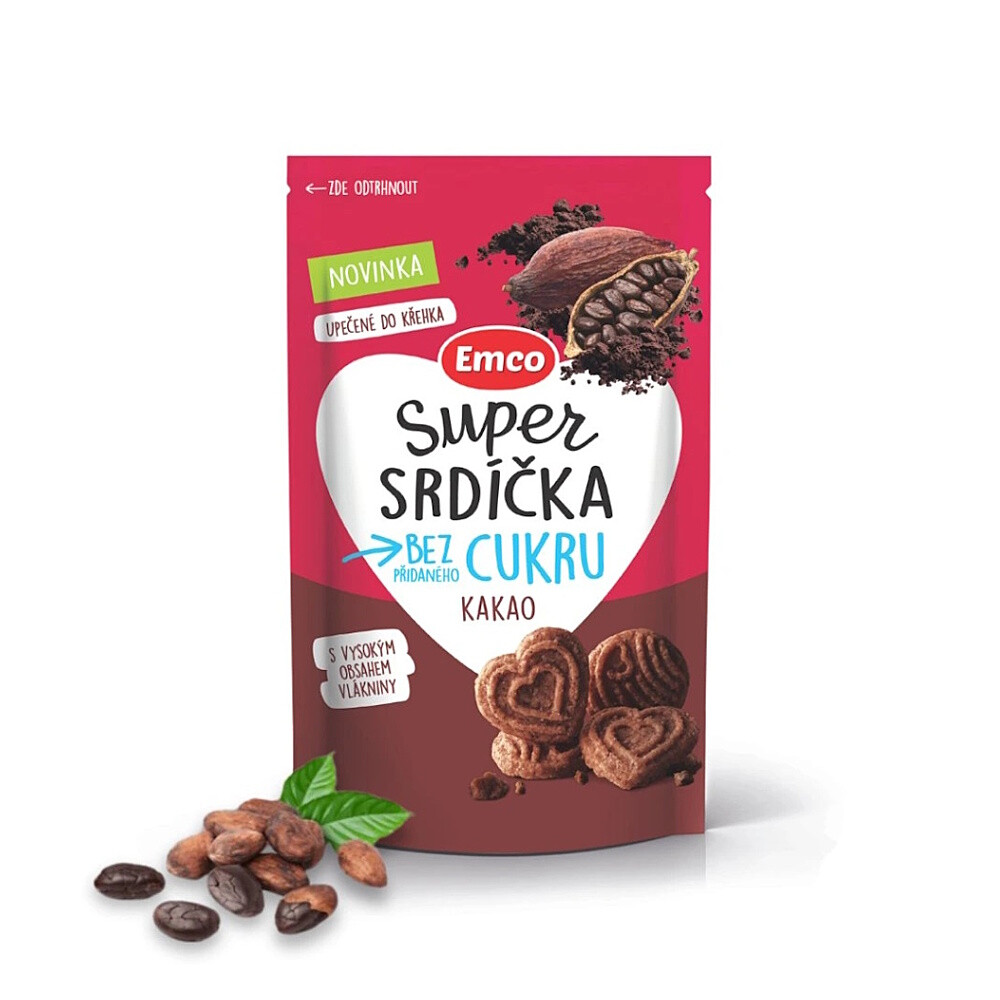 EMCO Super srdiečka kakao 140 g