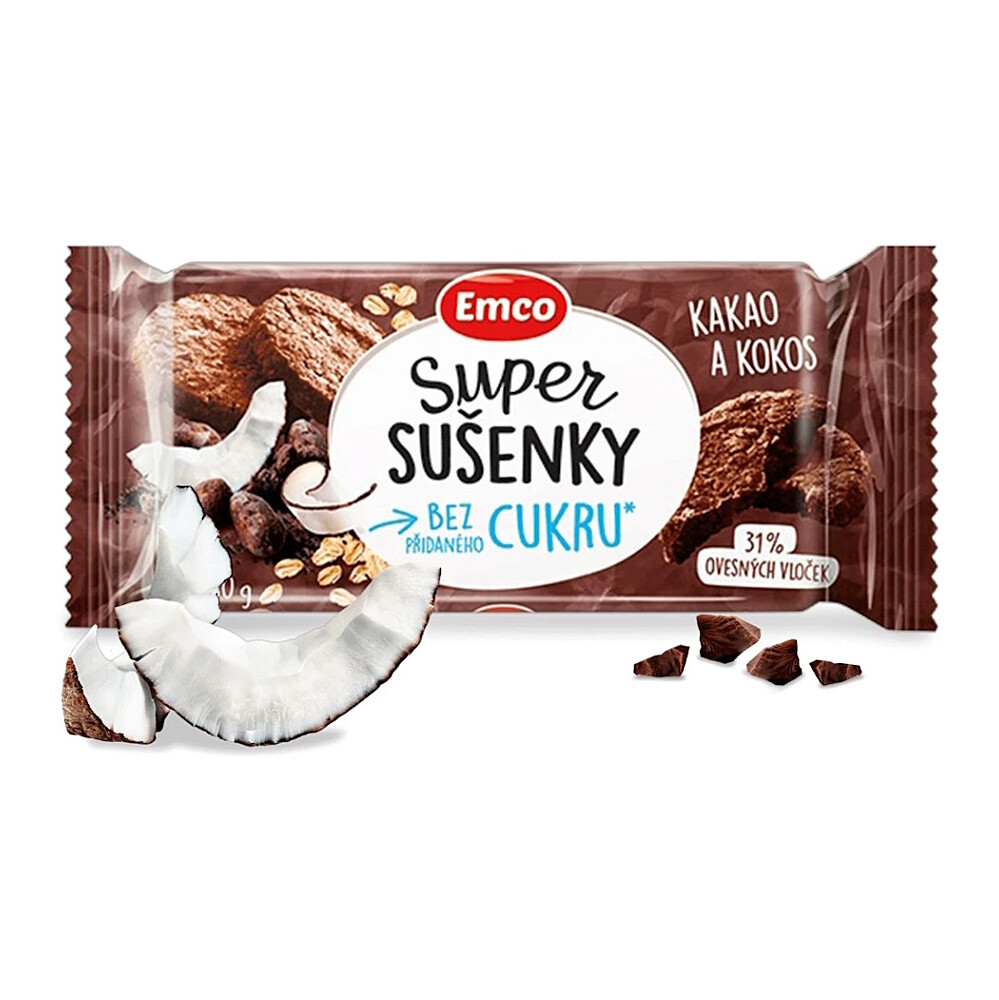 EMCO Super sušienky kakao kokos 60 g