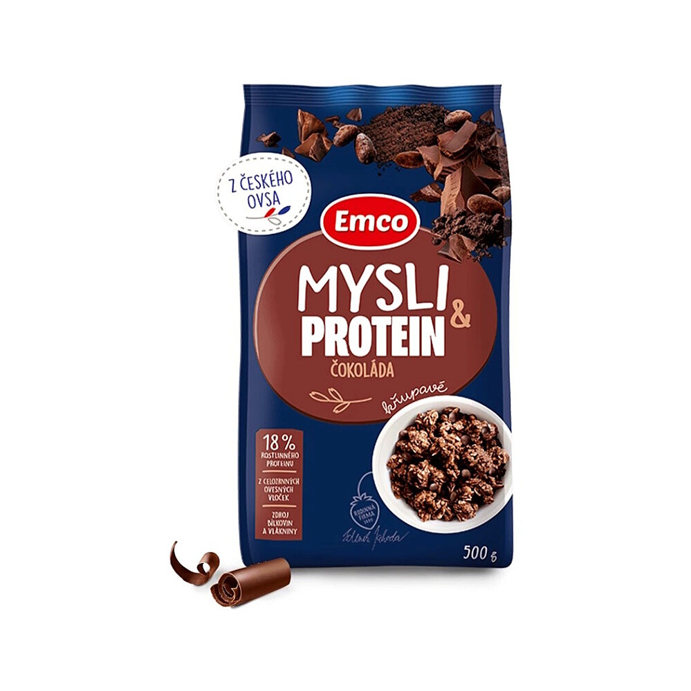 EMCO Müsli proteínové s čokoládou 500 g