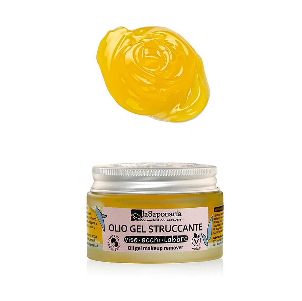 LA SAPONARIA Čistiaci a odličovací olejový gél 50 ml