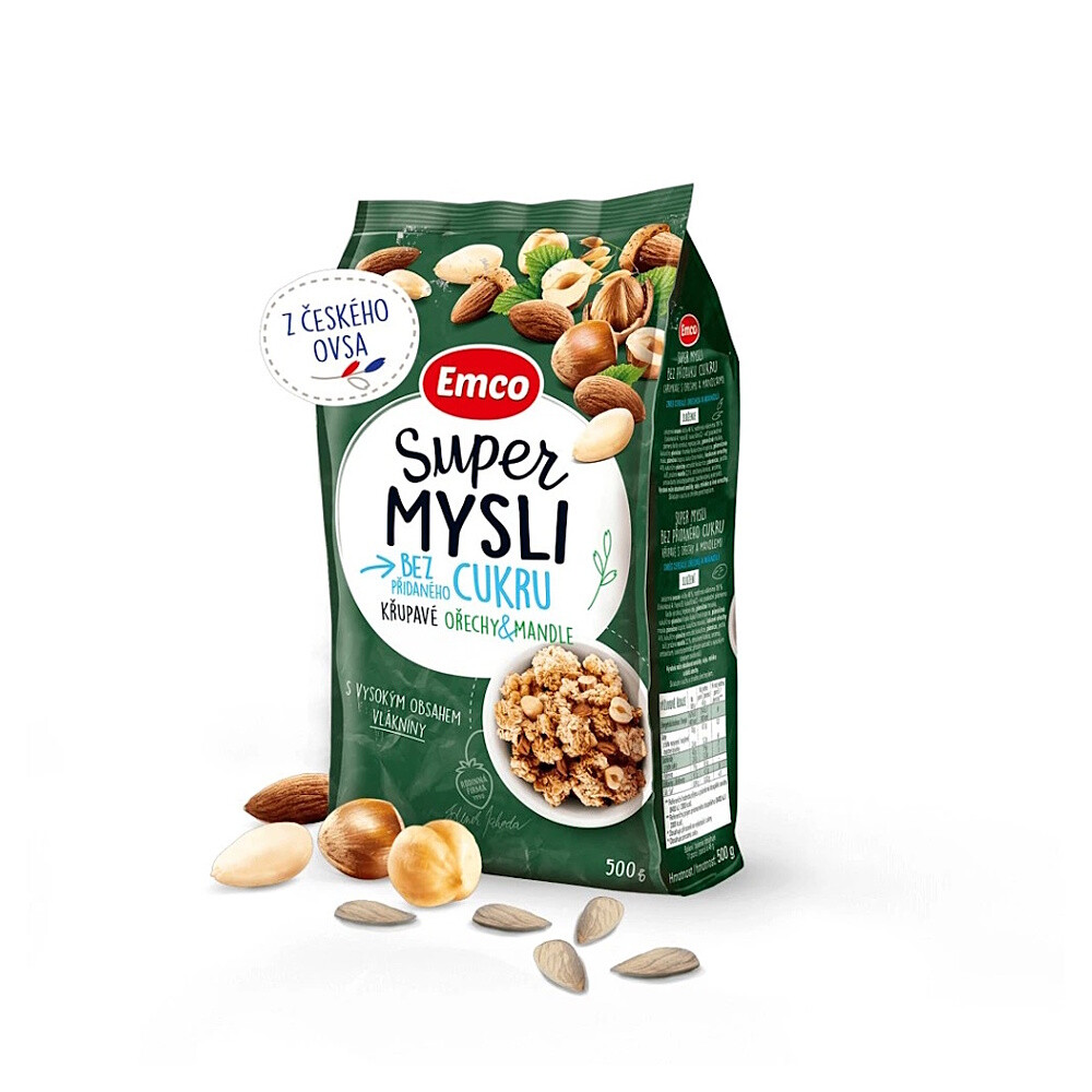 EMCO Super müsli orechy a mandle 500 g