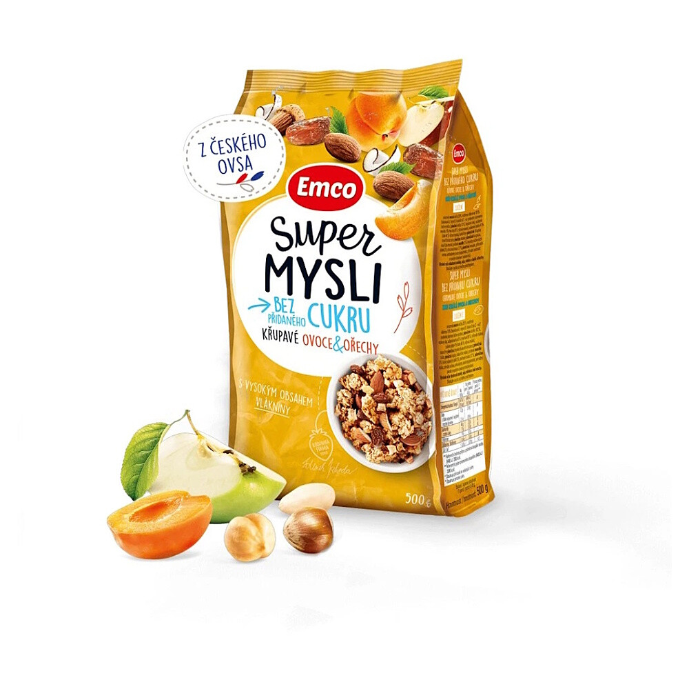 EMCO Super müsle ovocie a orechy 500 g