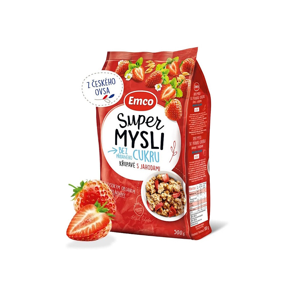 EMCO Super müsle s jahodami 500 g
