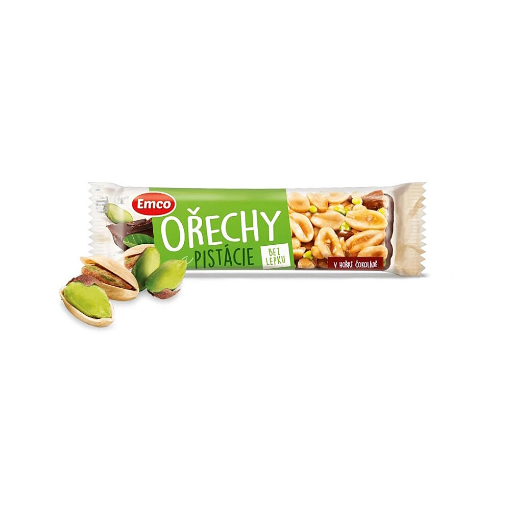 EMCO Tyčinka orechy pistácie 35 g