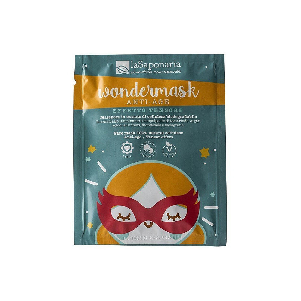 LA SAPONARIA Pleťová maska ​​proti starnutiu Wondermask BIO 10 ml