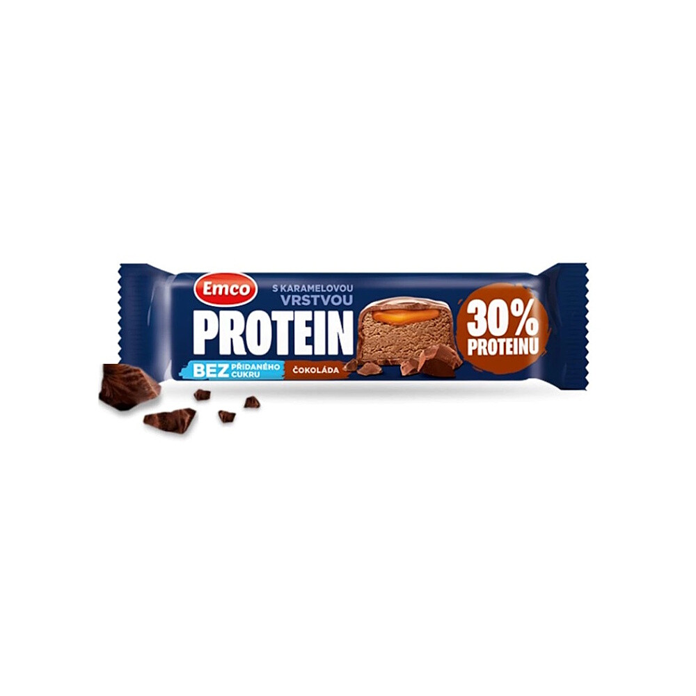 EMCO Proteínová tyčinka čoko karamel 45 g