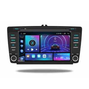 Autorádio pre Škoda Octavia II a Yeti – 7" Android, GPS, CarPlay, 4G, Bluetooth