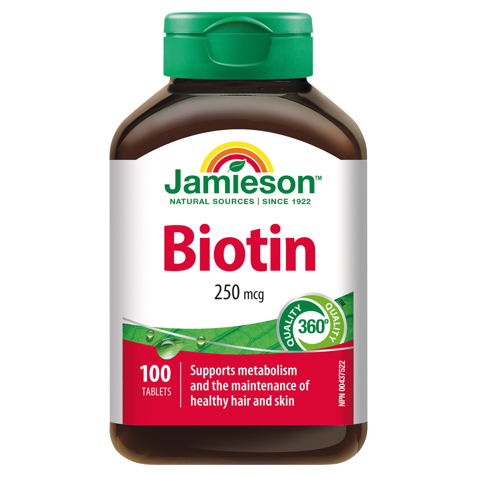 Jamieson Biotín 250 mg 100 tabliet
