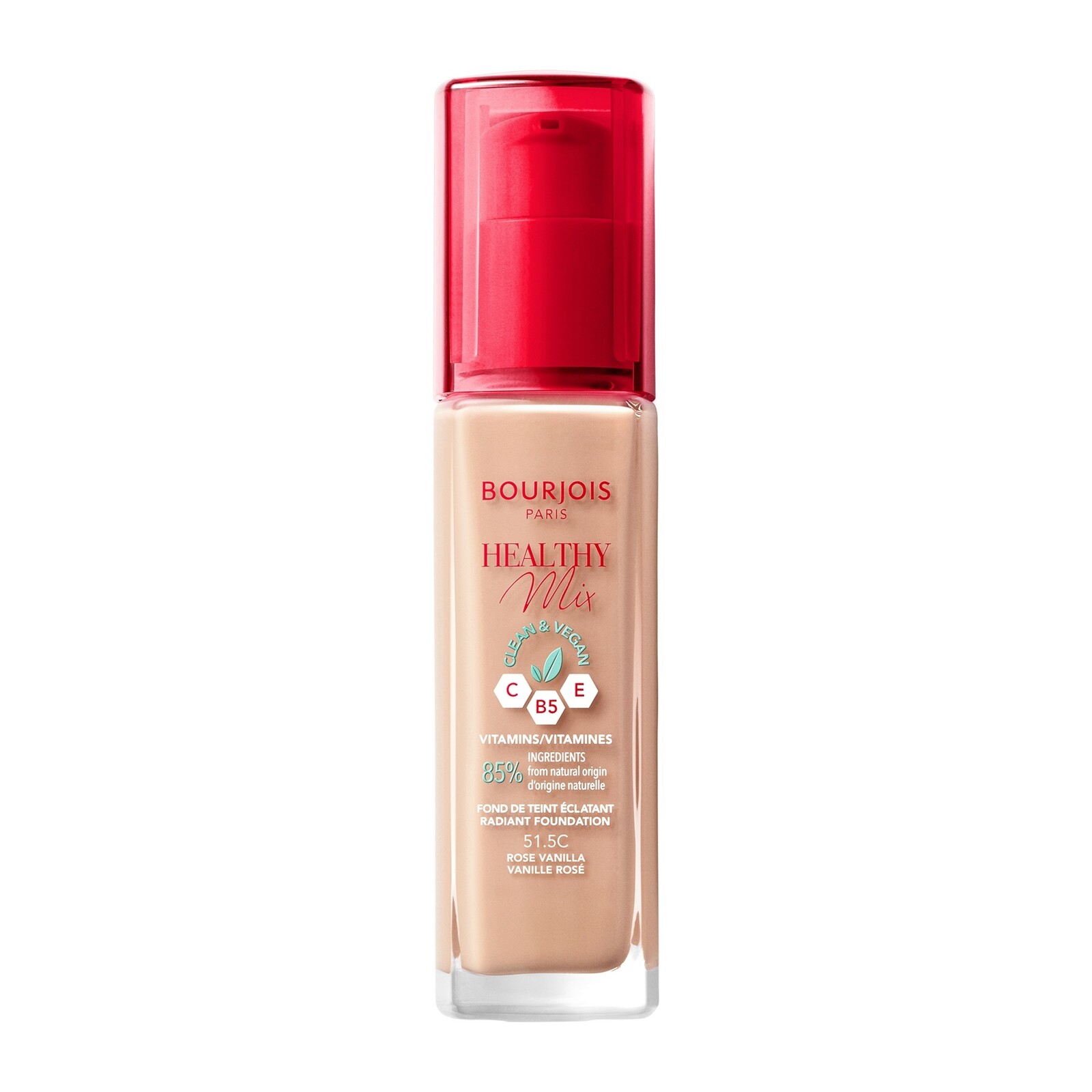 Bourjois Rozjasňujúci make-up Healthy Mix Radiant Foundation 30 ml 51.5C Rose Vanilla