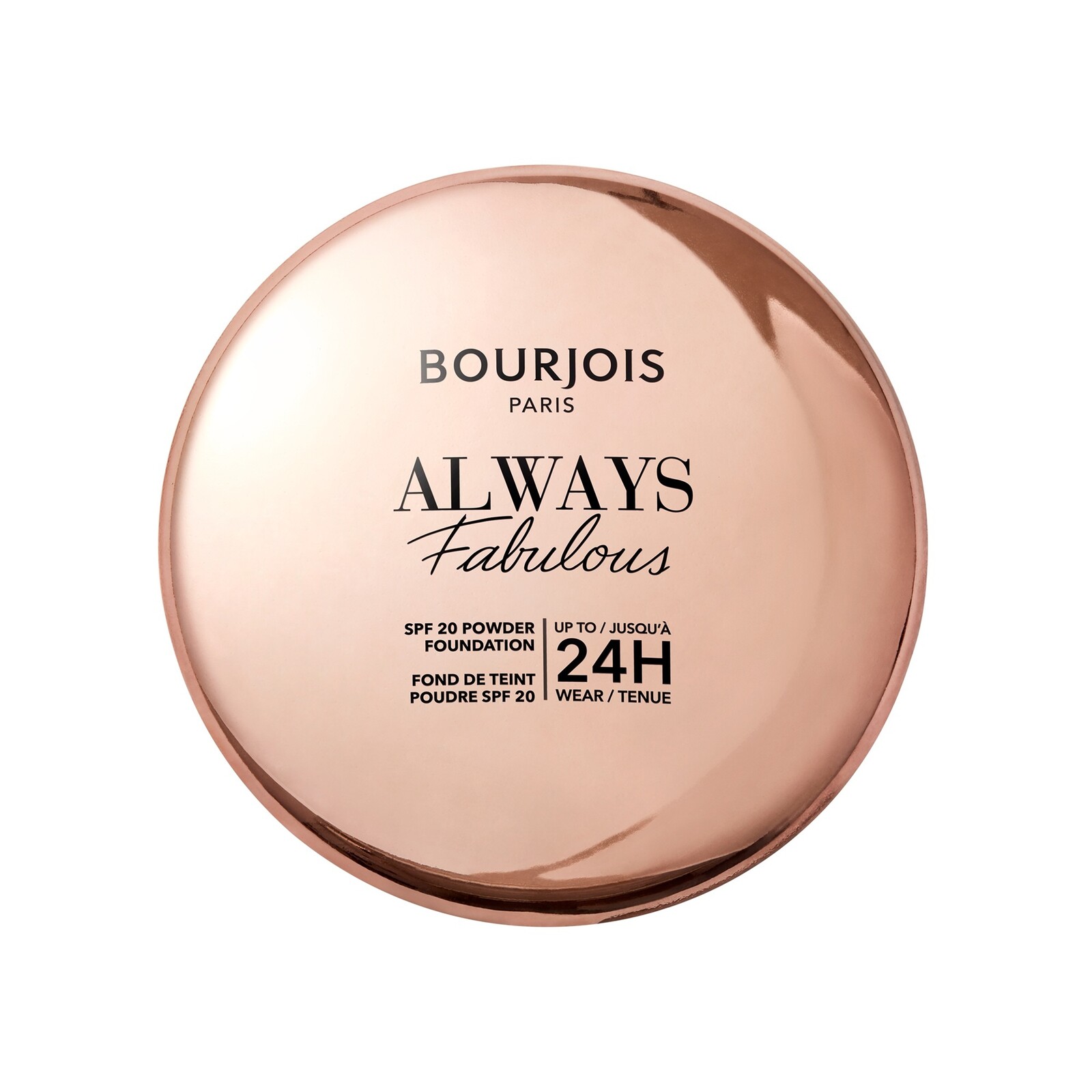 Bourjois Kompaktný make-up SPF 20 Always Fabulous Powder Foundation 7 g 115 Golden Ivory