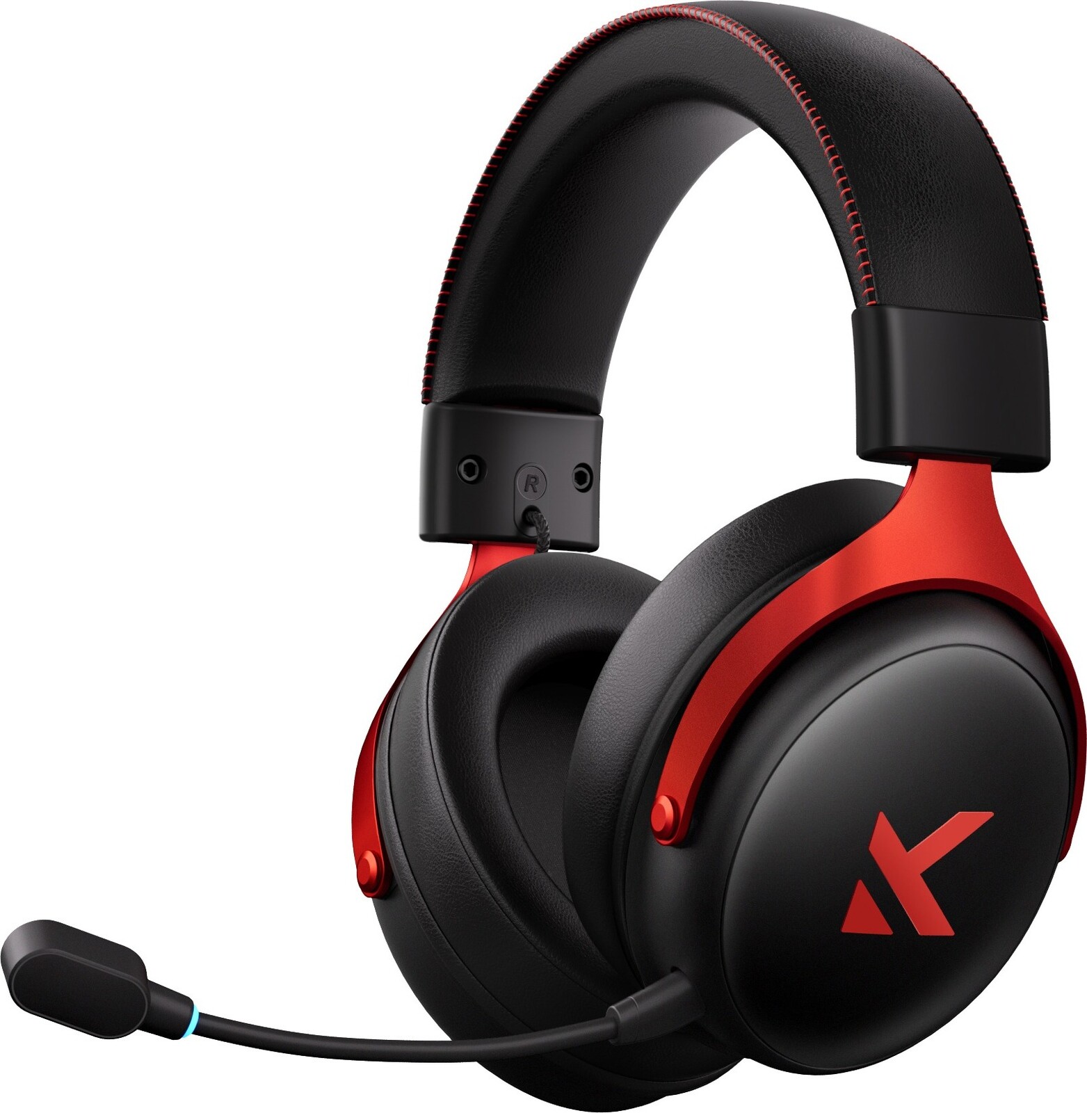 MCHOSE V9 Pro Wireless Gaming Headset – Black Red