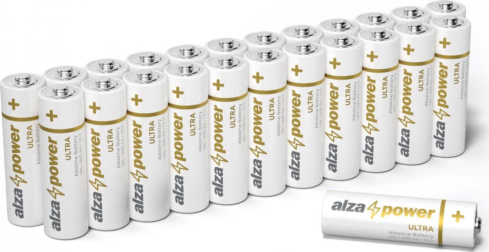 AlzaPower Ultra Alkaline LR6 (AA) 24 ks v eko-boxe