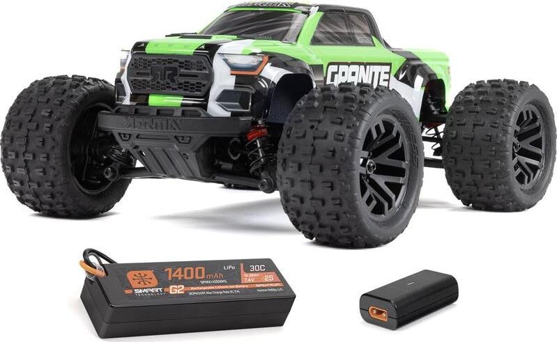 Arrma Granite Grom 1:18 4WD Smart RTR zelené