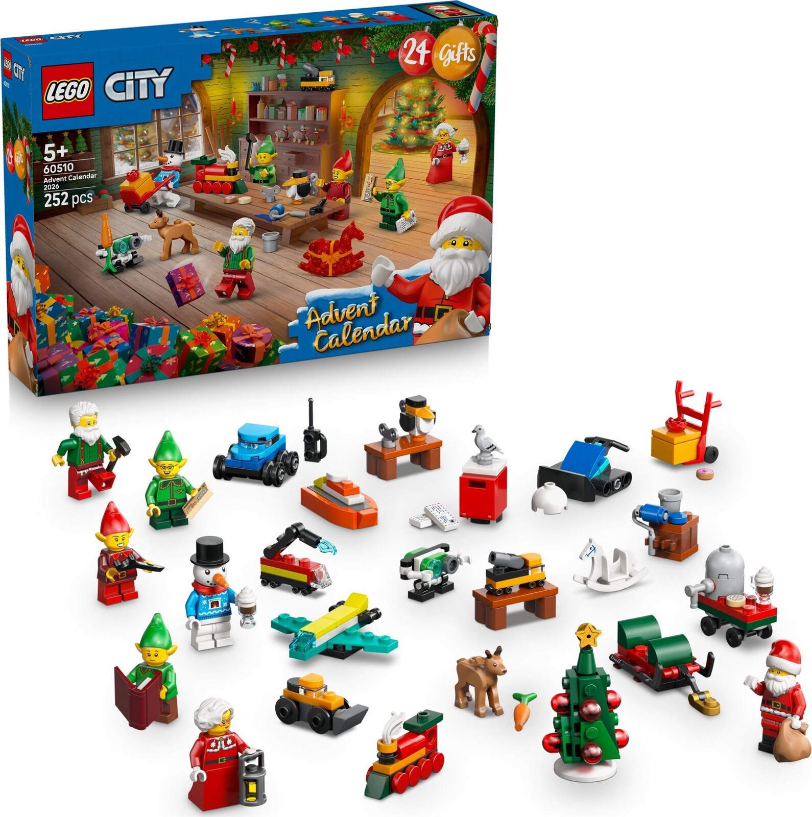 LEGO® City 60510 Adventný kalendár 2026