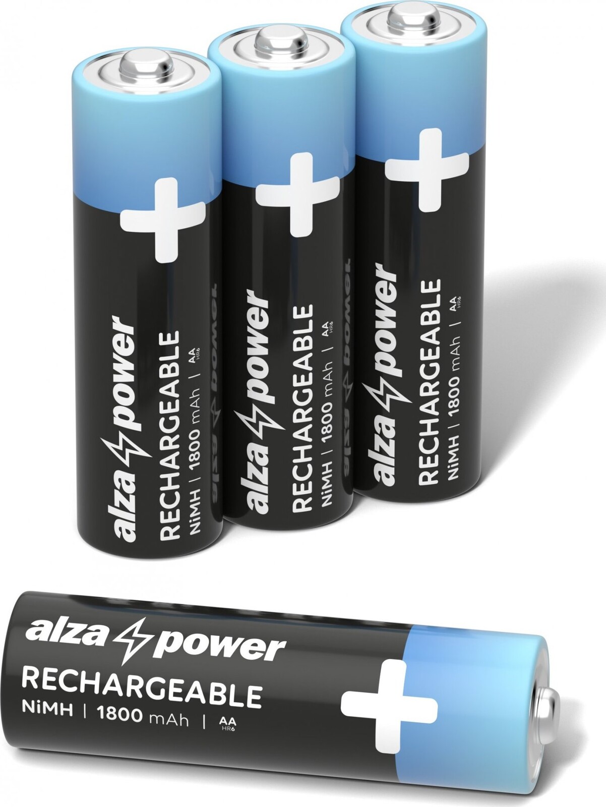 AlzaPower Rechargeable HR6 (AA) 1800 mAh 4 ks