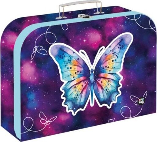 Oxybag Kufrík lamino 34 cm PREMIUM Motýľ