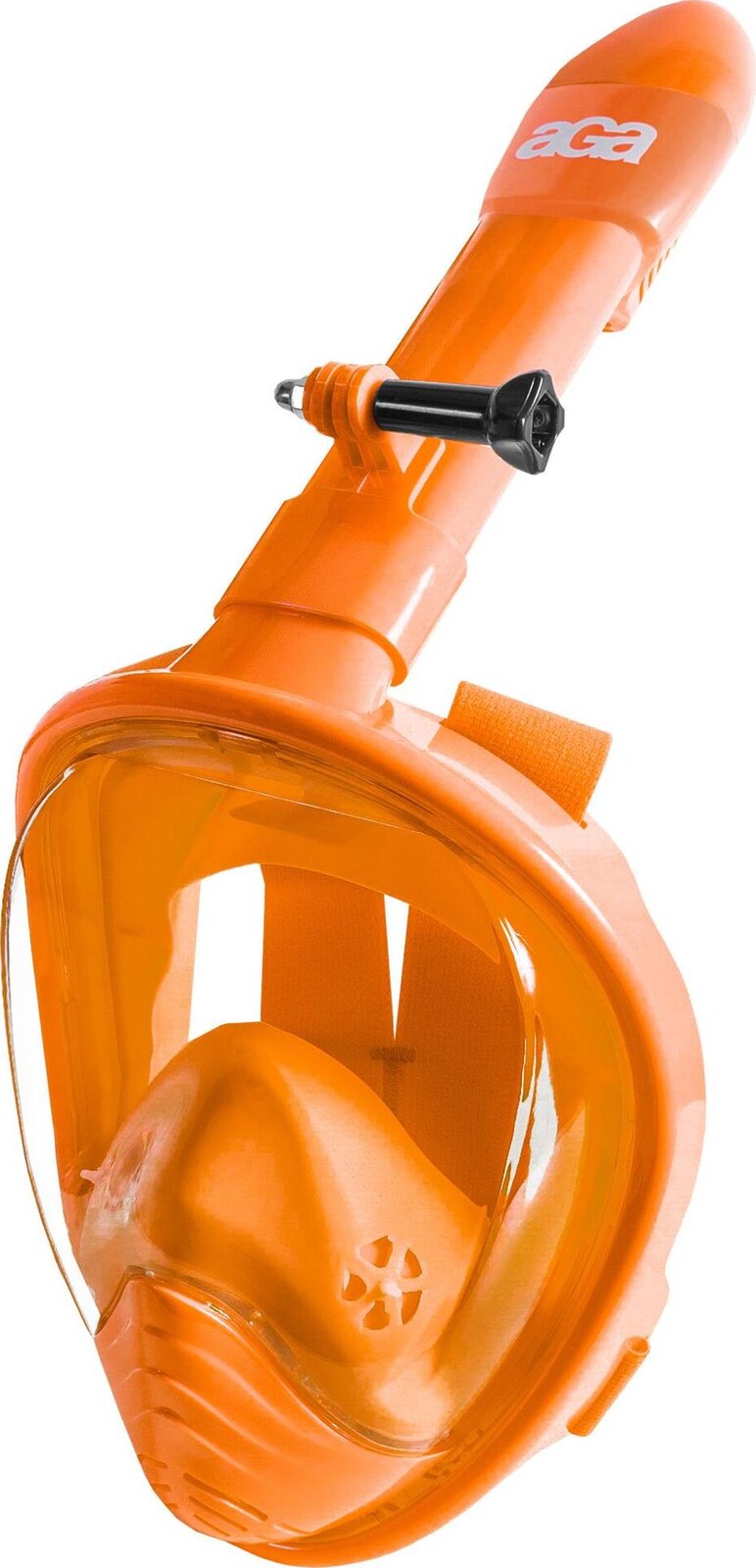 Aga Detská celotvárová šnorchlovacia maska XS DS1111 oranžová