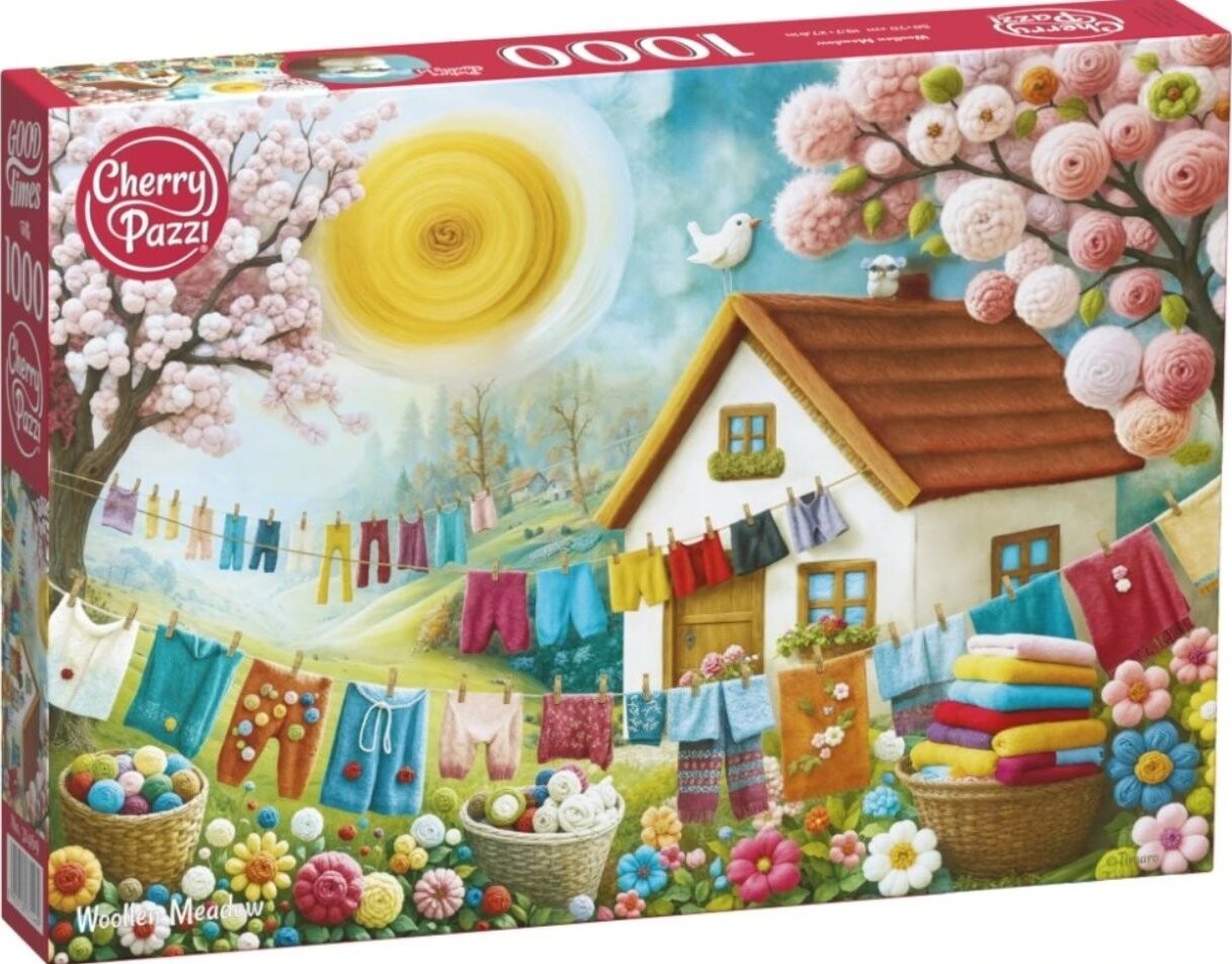 CHERRY PAZZI Vlnená lúka 1000 dielikov