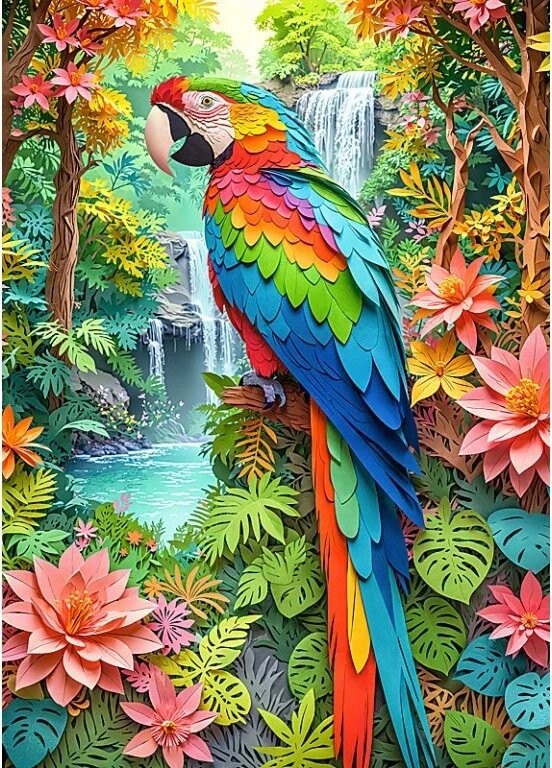 CHERRY PAZZI Zrkadlo farieb 1000 dielikov