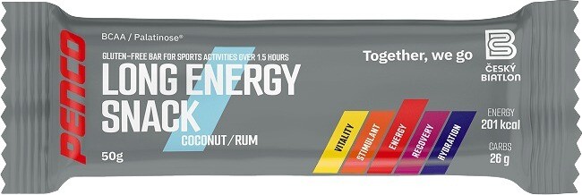 Penco Long Energy Snack 50 g, kokos