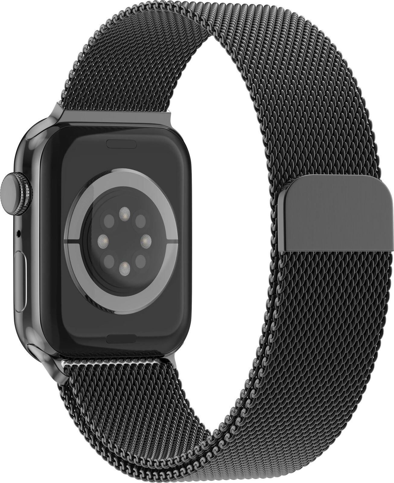 Eternico Elegance Milanese na Apple Watch 44mm / 45mm / 46mm / Ultra 49mm black