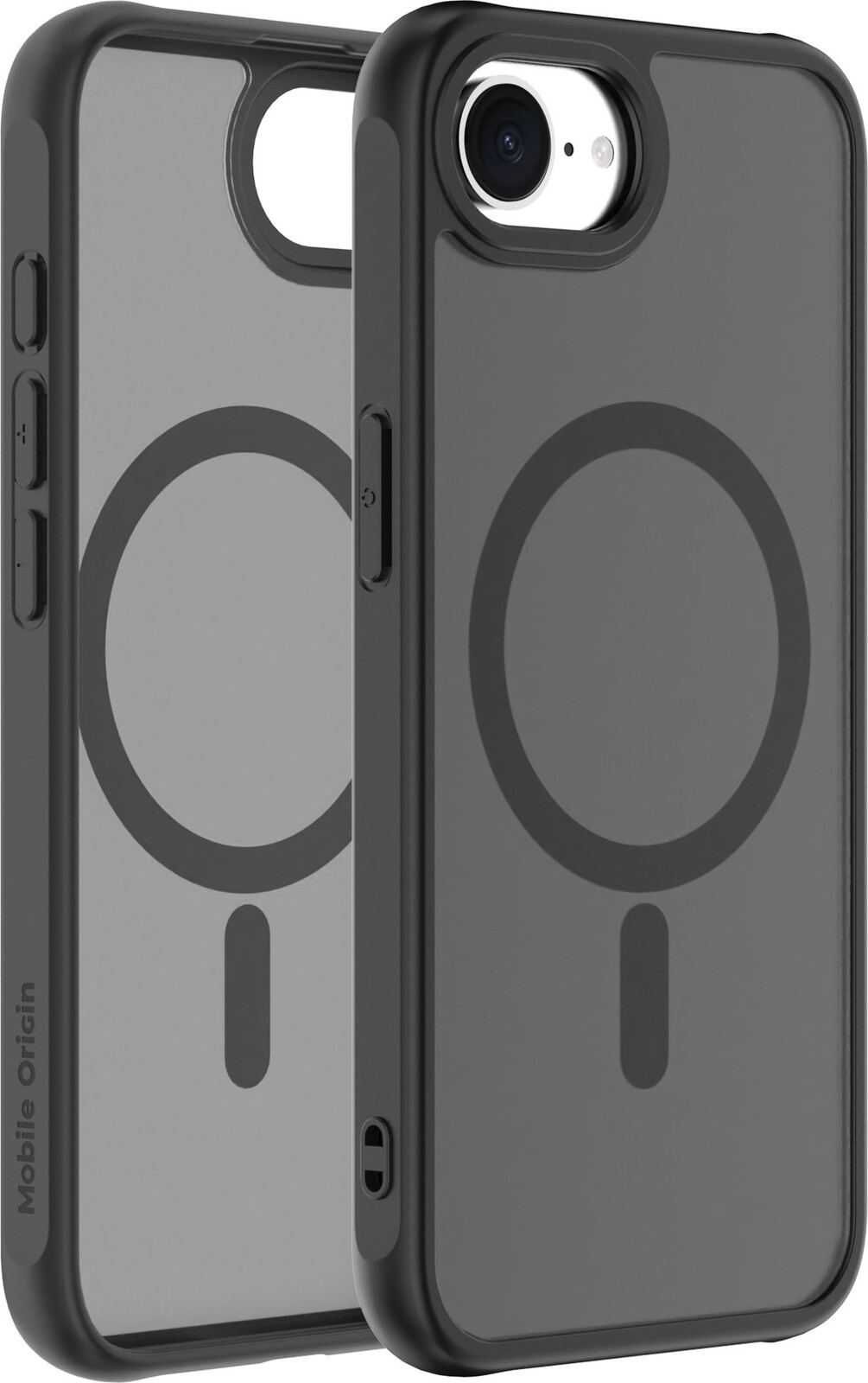 Mobile Origin Hybrid MagSafe Case Matte Black iPhone 17e/16e