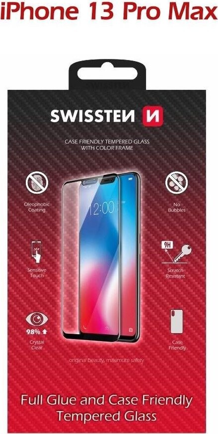 Swissten Case Friendly pre Apple iPhone 13 Pro Max čierne