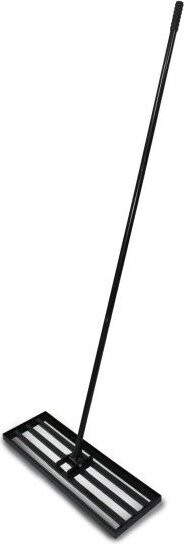 IQ garden Nivelačná a zapravovacia brána 75 cm, čierna