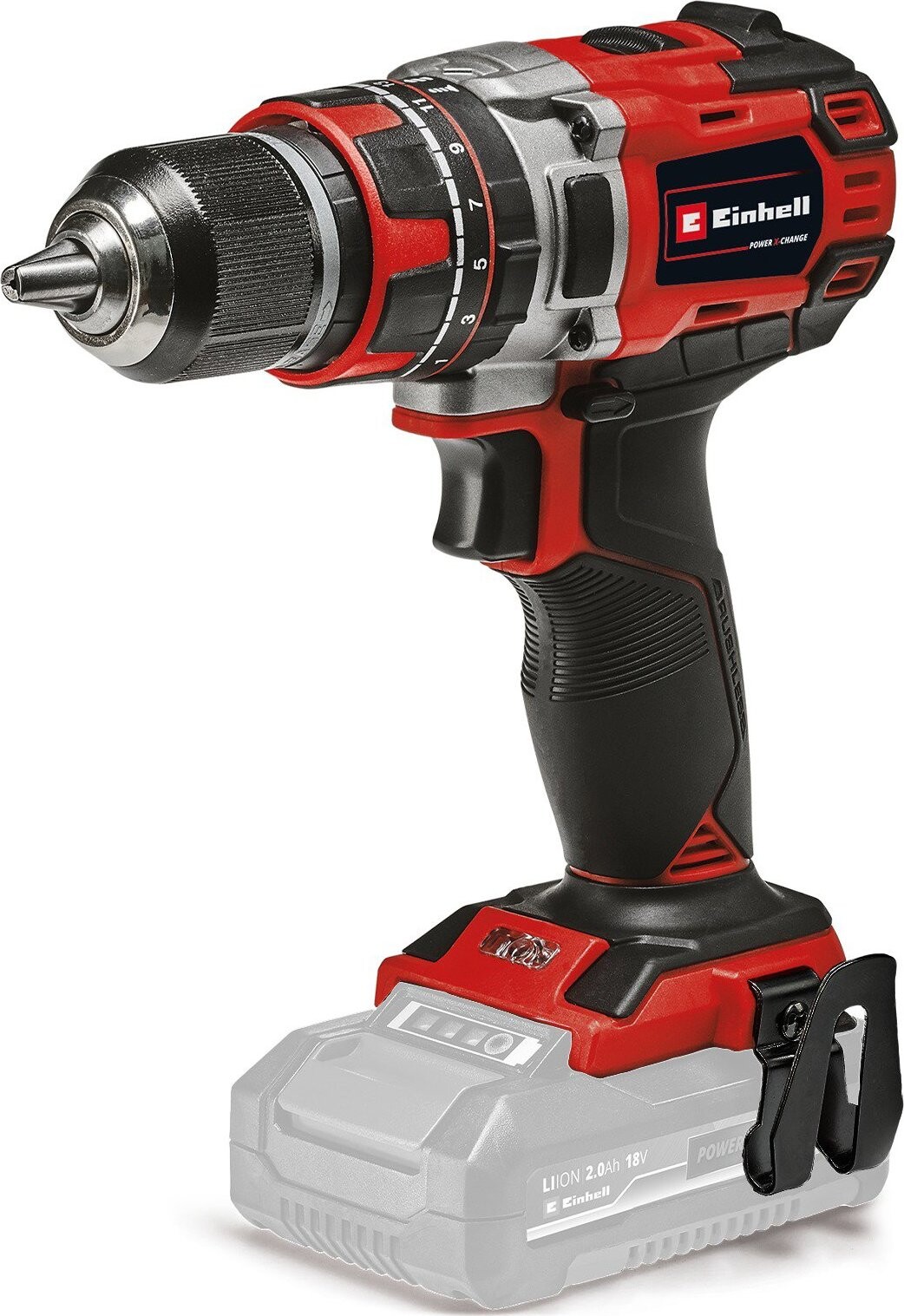 EINHELL Professional Vŕtačka AKU s príklepom TP-CD 18/50 Li-i BL-Solo, 4513942 (bez AKU)