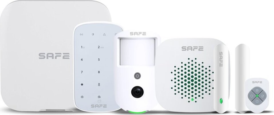 SAFE Starter Kit Cam Plus, biely