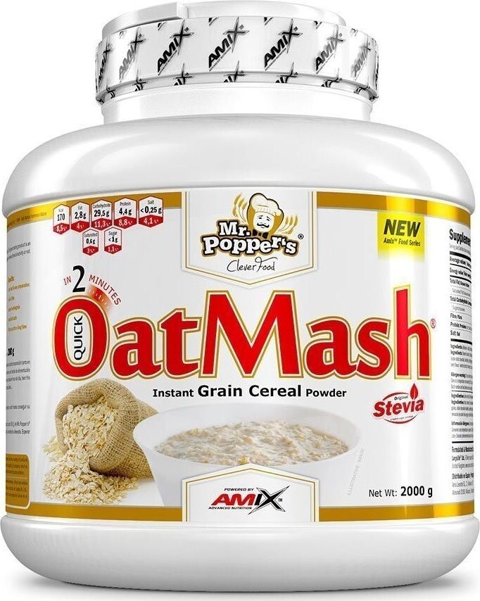 Amix Nutrition Oat Mash, 2000 g, White Chocolate
