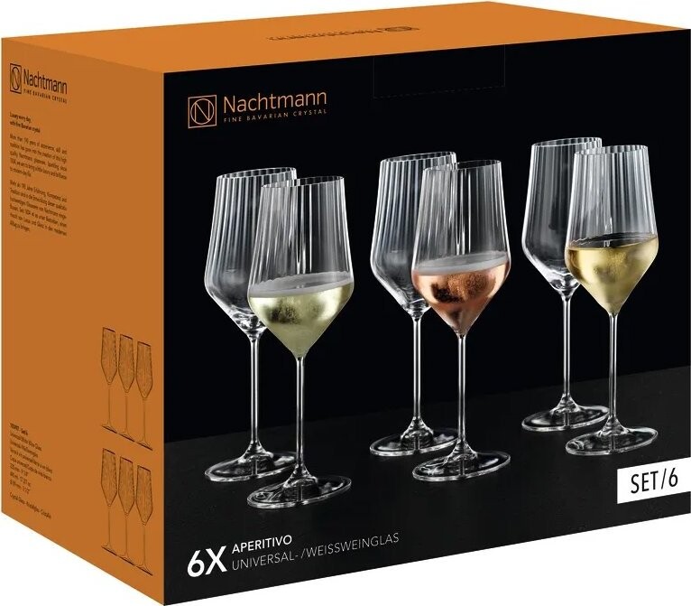 Nachtmann APERITIVO Súprava pohárov na biele víno 6 ks