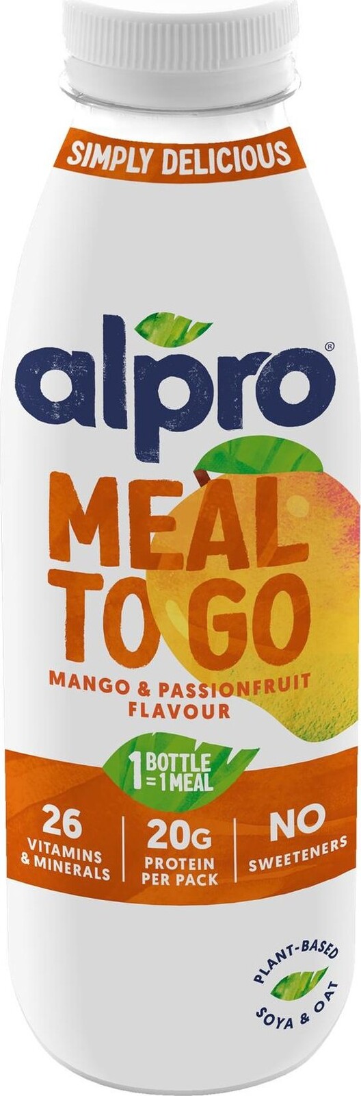 Alpro Meal to go nápoj s príchuťou mango-marakuja 500 ml
