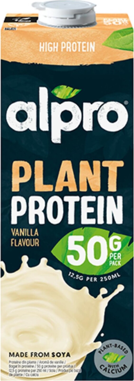 Alpro High Protein Sójový nápoj s vanilkovou príchuťou 1 l
