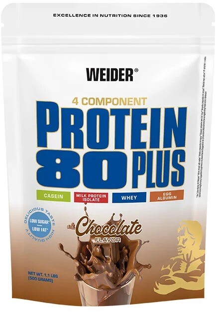 Weider Protein 80 Plus 500 g, chocolate