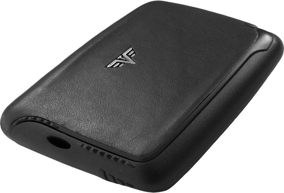 TRU VIRTU puzdro na karty PEARL – kožená Nappa Black