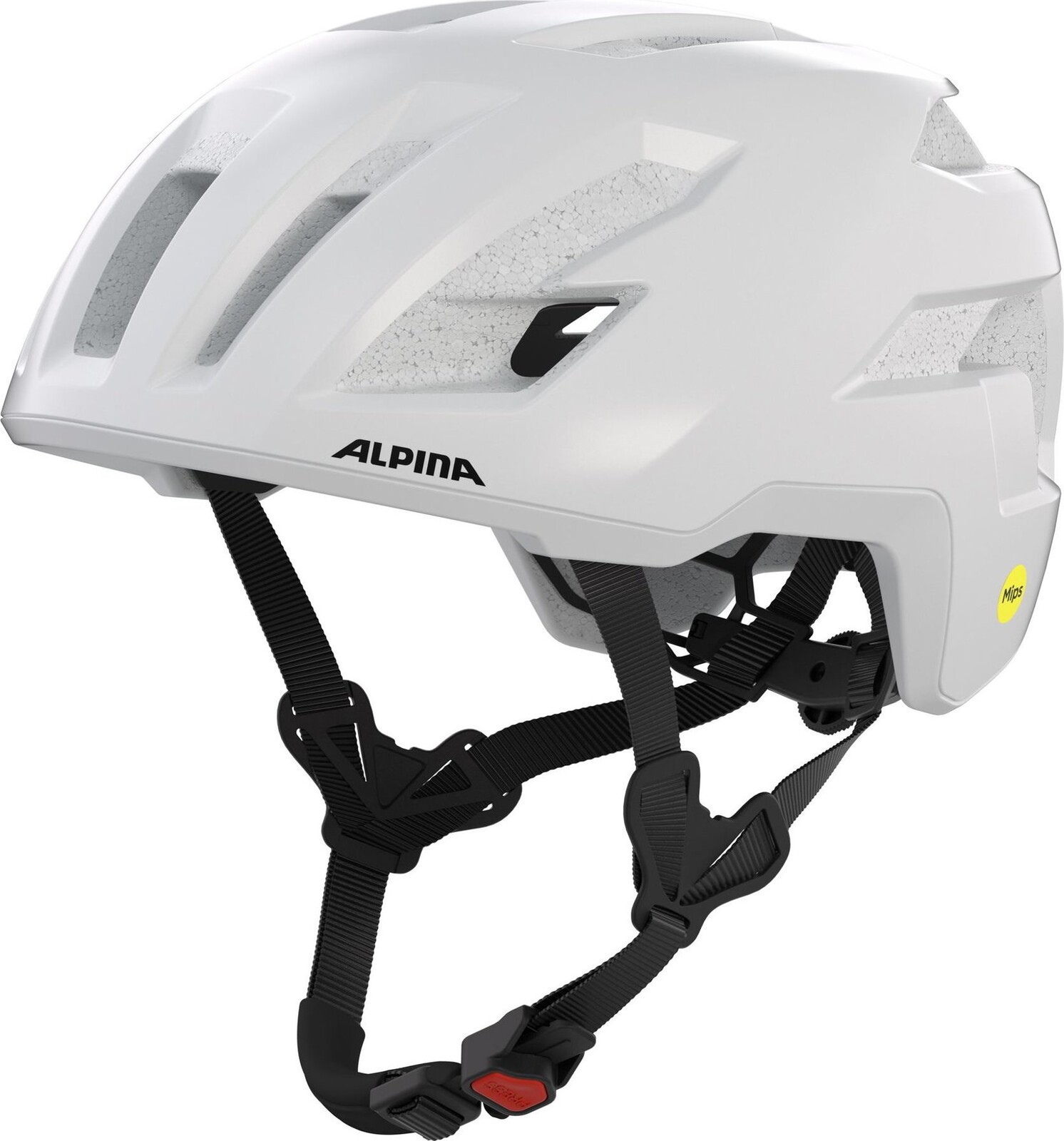 Alpina Taunus Gravel MIPS white matt L