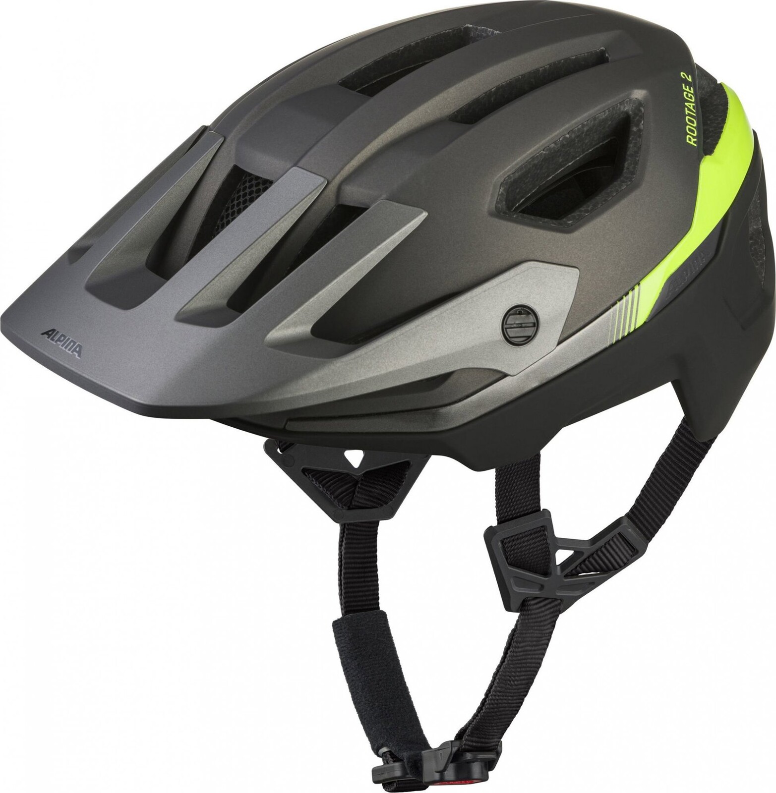 Alpina Rootage 2 MIPS gun black neon XL