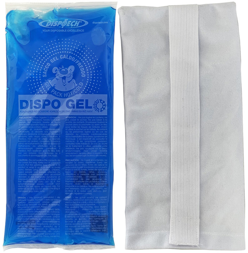DISPO Gel Gélové vrecúško horúce/studené + samodržiaci obal 11 × 26 cm