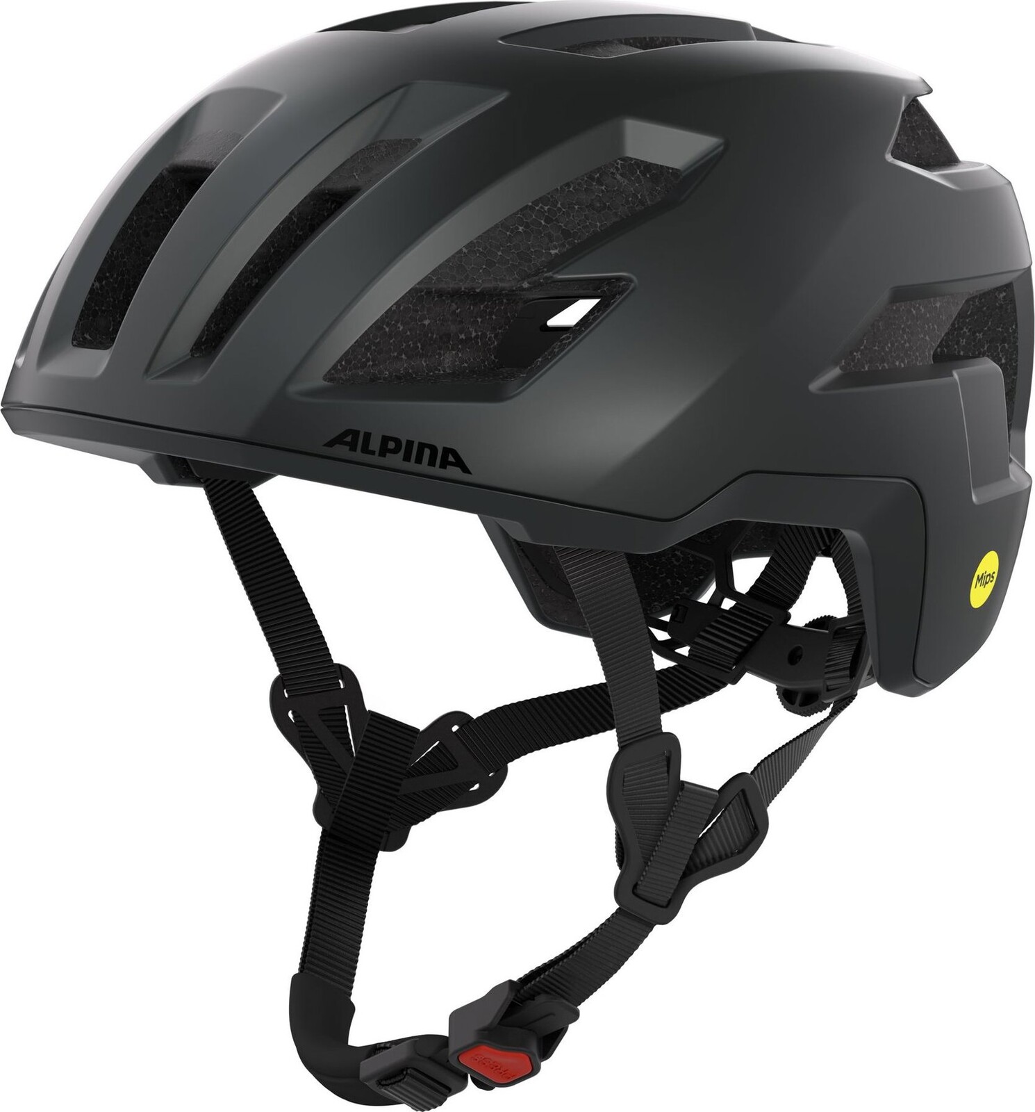 Alpina Taunus Gravel MIPS black matt M