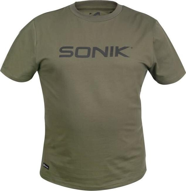 Sonik Raglan Tee Green XXL