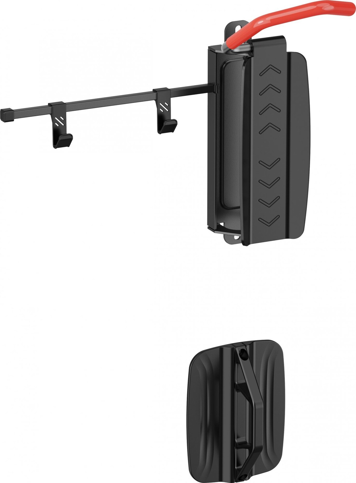 AlzaErgo Bike Rack SVW05 Vertical Tilt čierny