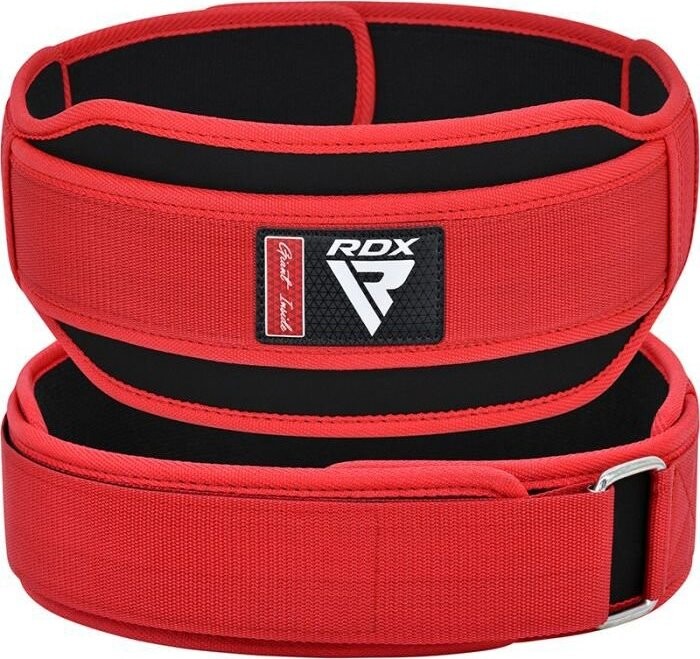 RDX Vzpieračský pás RX5 červený L