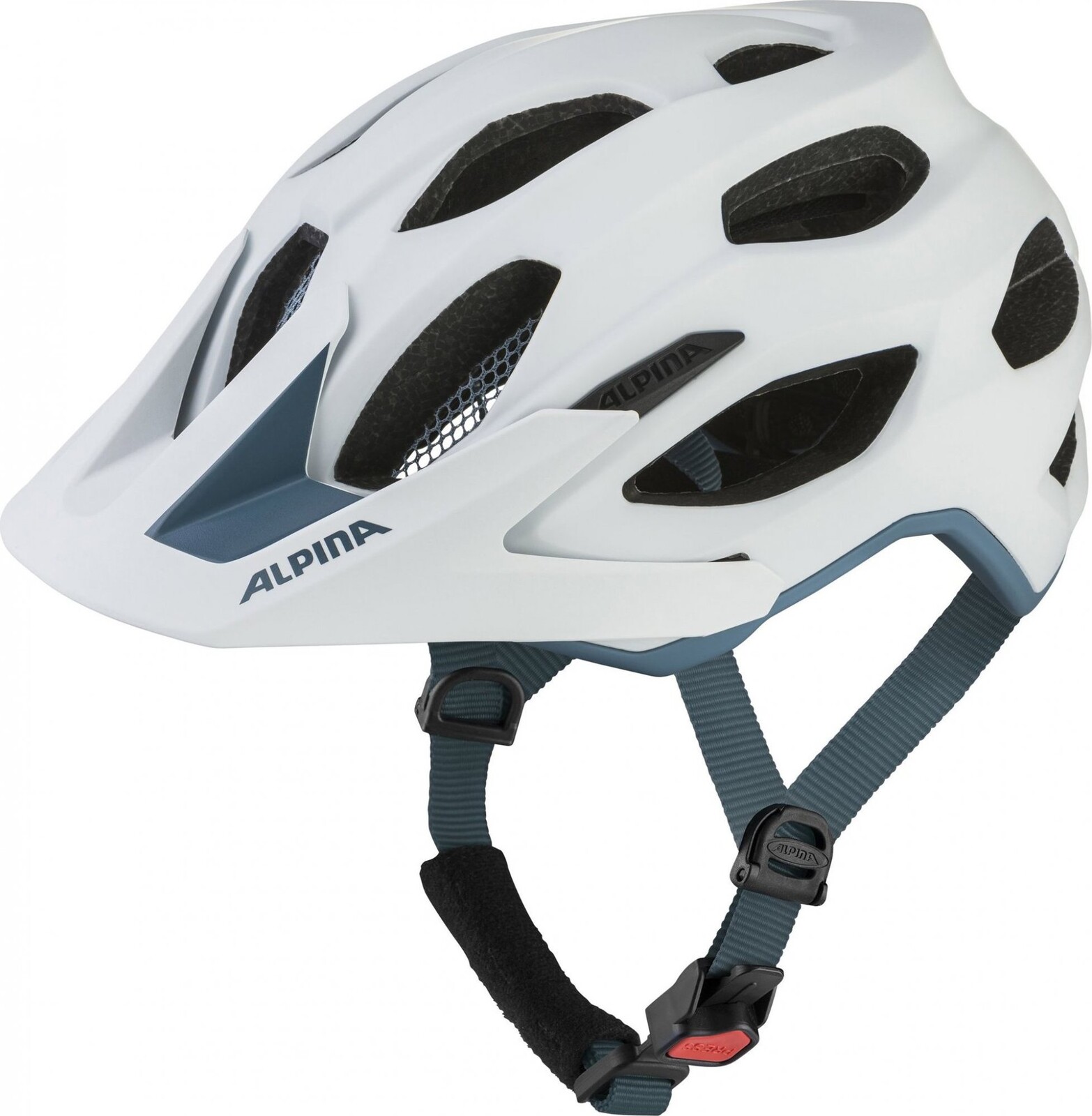 Alpina Carapax 2.0 white pebble blue matt L