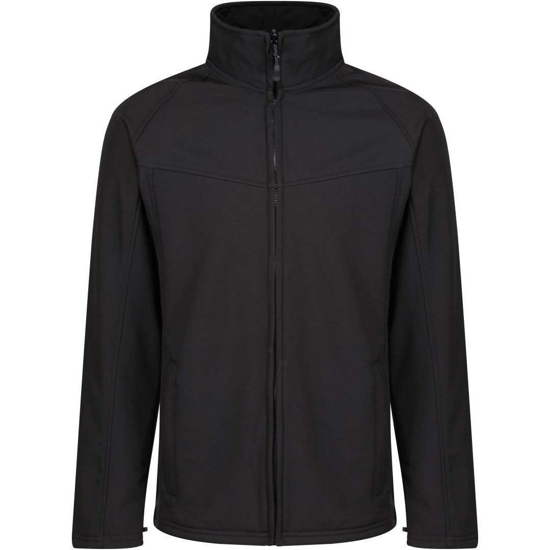Bunda softshellová 2-vrstvová Regatta Uproar - čierna, 4XL