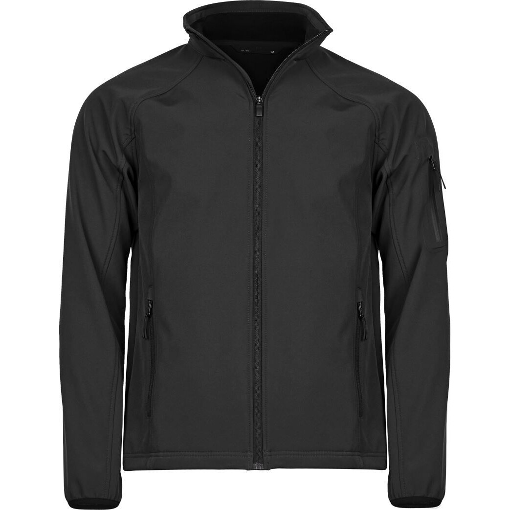 Bunda softshellová 3-vrstvová Tee Jays - čierna, M